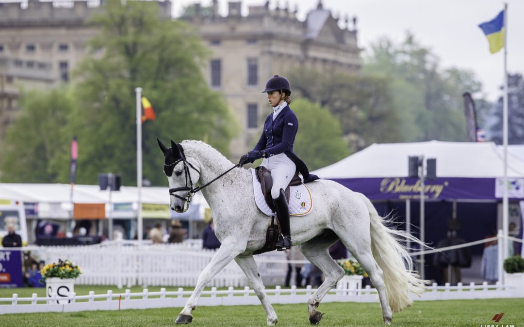 Bedmax shavings support the horses at Chatsworth Horse Trials 2024